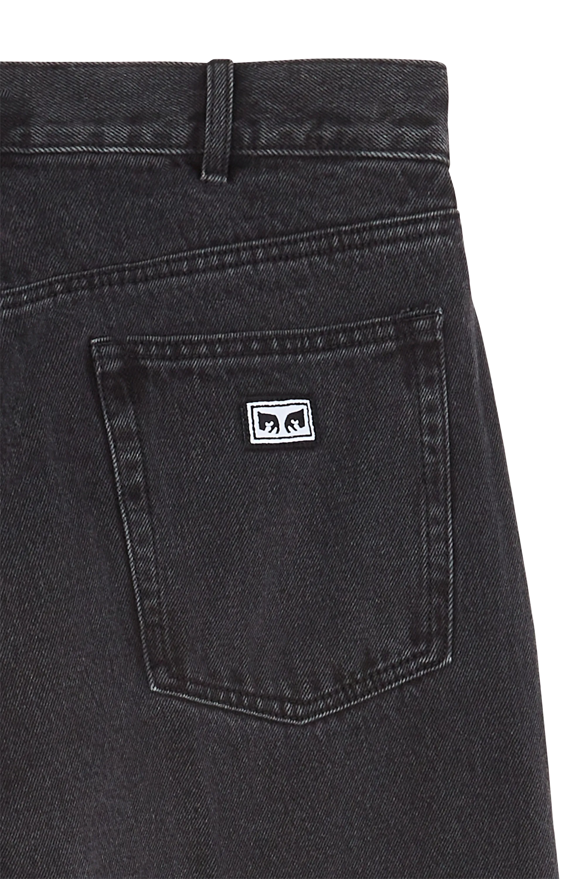OBEY Jean BIGWIG BAGGY DENIM Noir