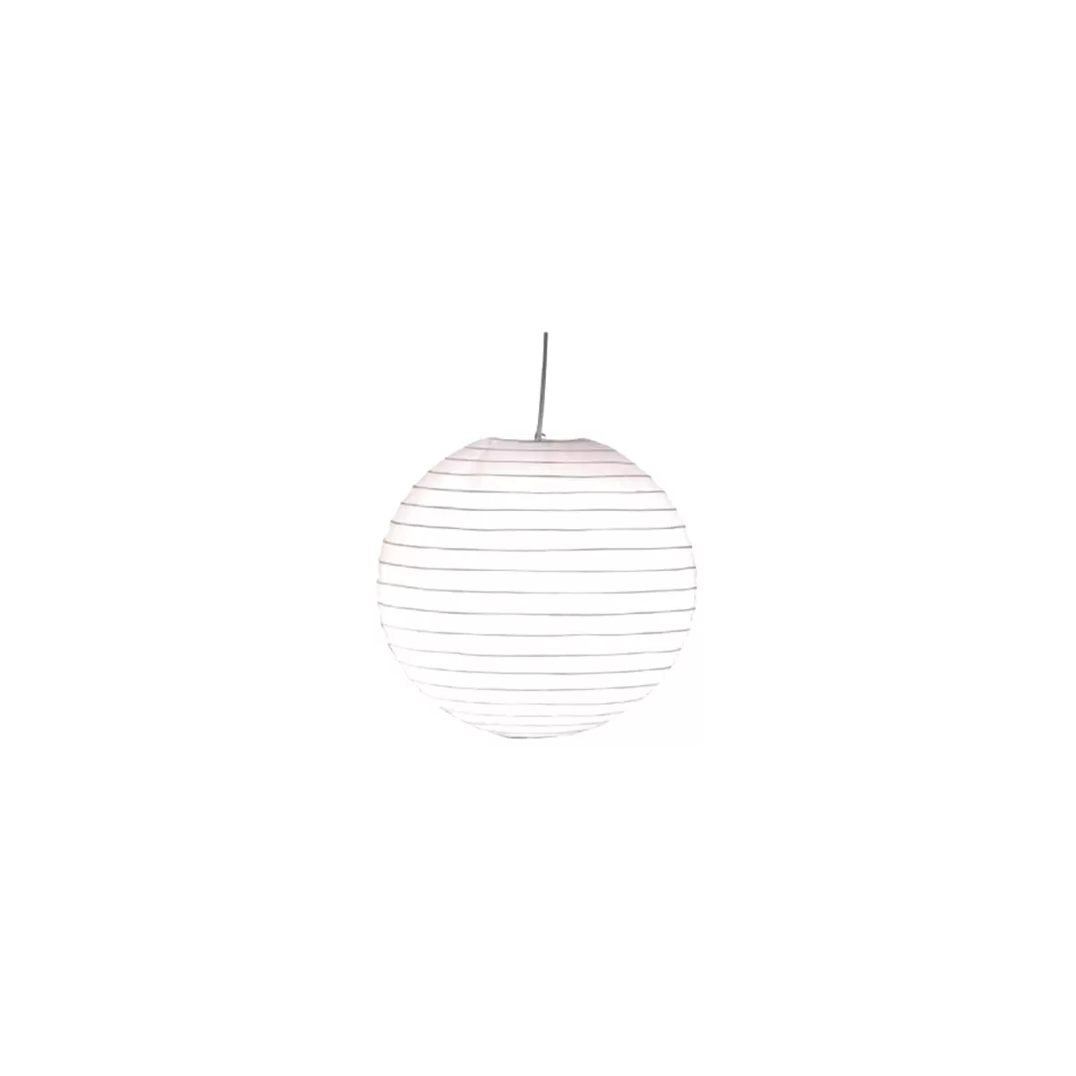 Papier-Pendelleuchte Japan weiss