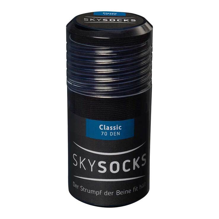 Skysocks classic 70den AD 40 / 41 graphit, 2 St