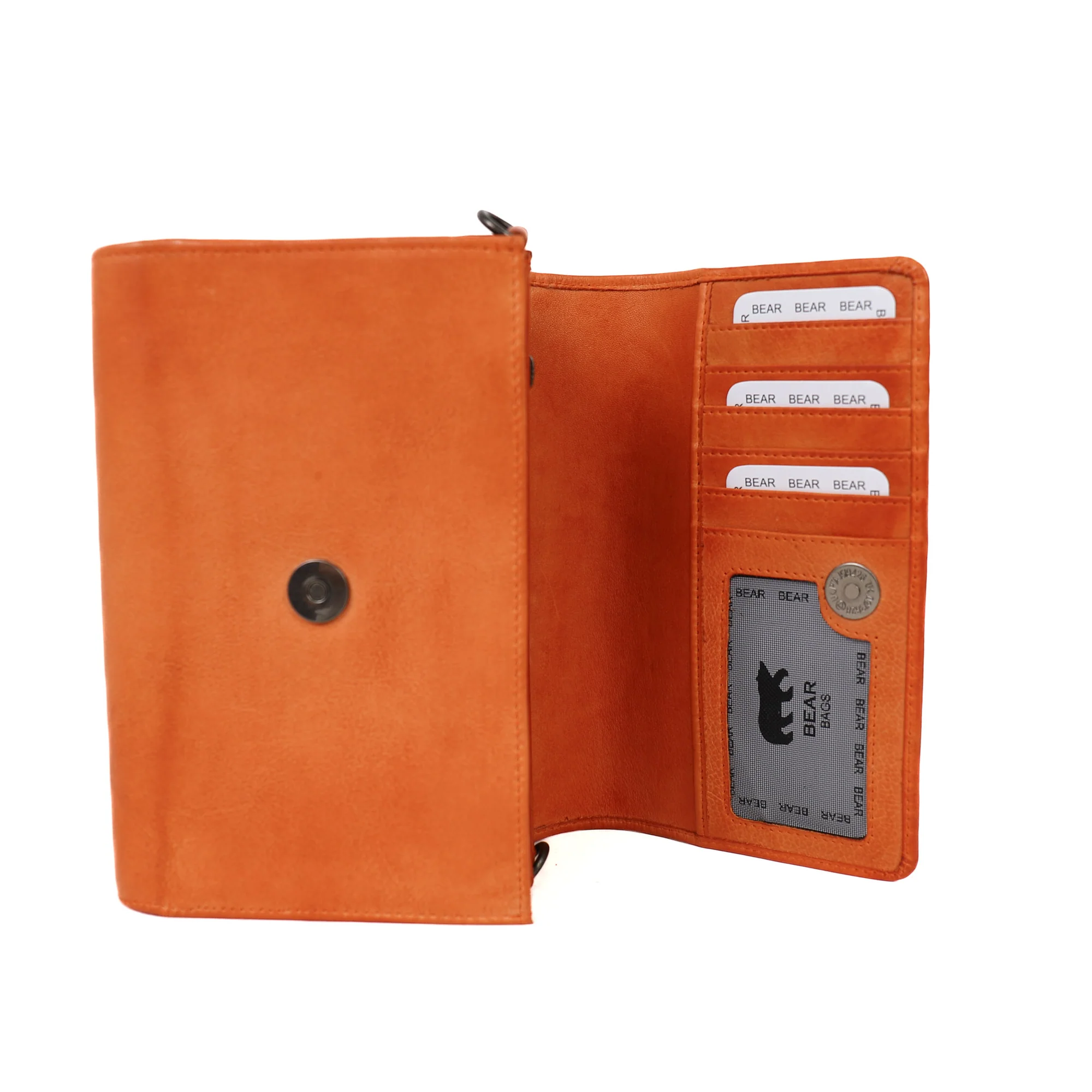 Bear Design Callisto Pelle Clutch/ Schoudertas Elly Apricot CP8042