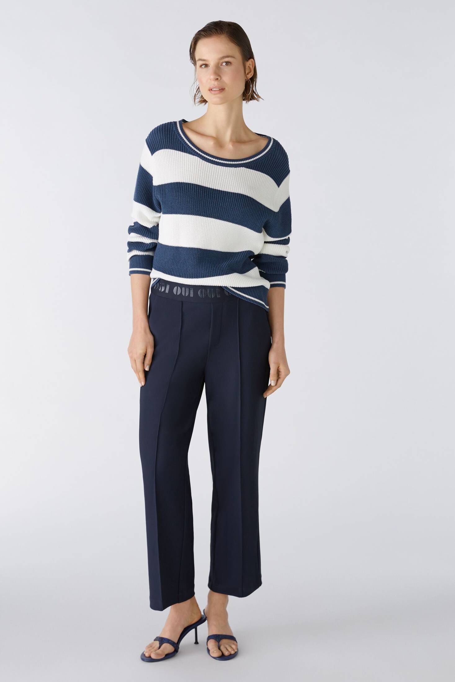 Oui| Damen Pullover