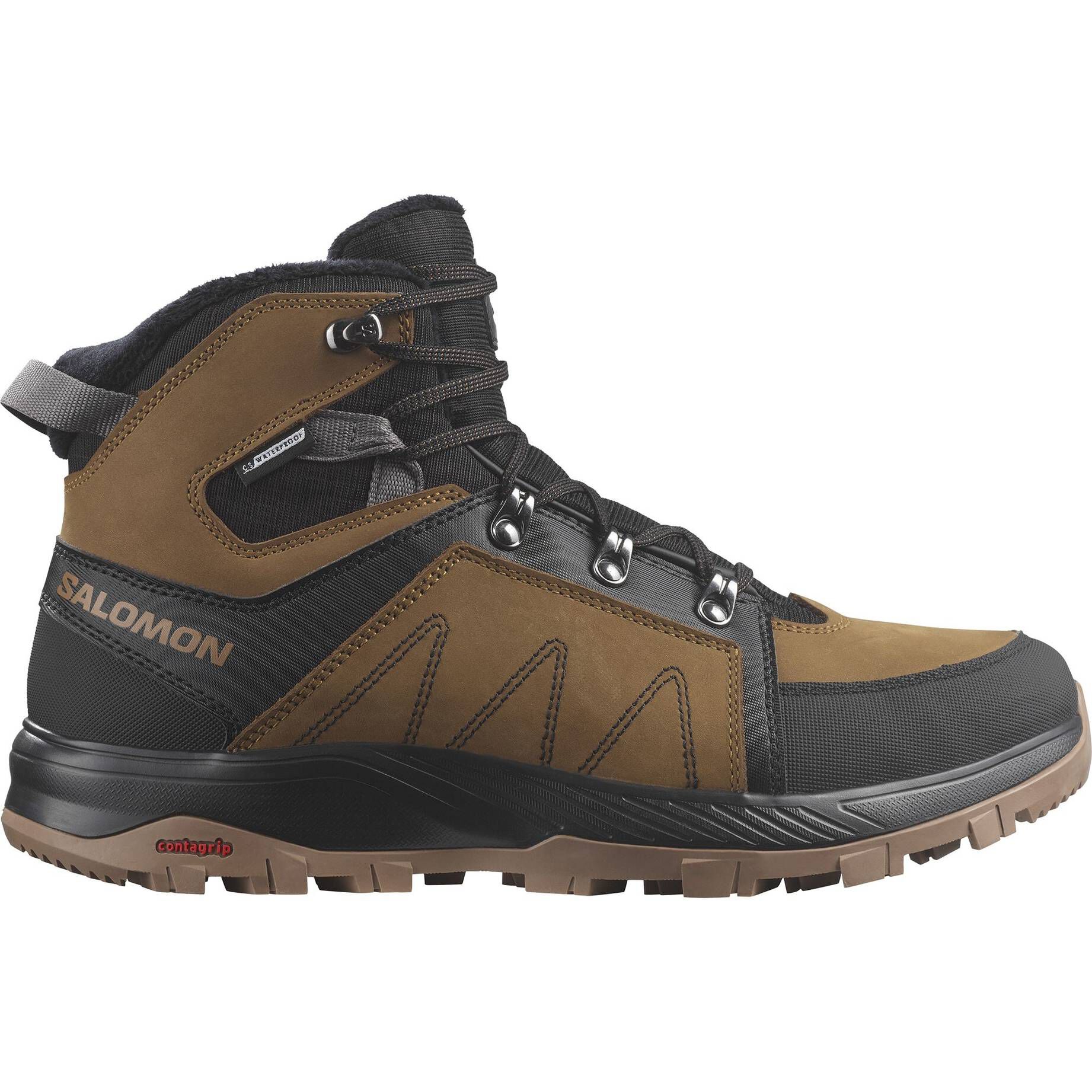Salomon| Herren Wanderschuhe OUTCHILL wasserdicht mit Nubukleder
