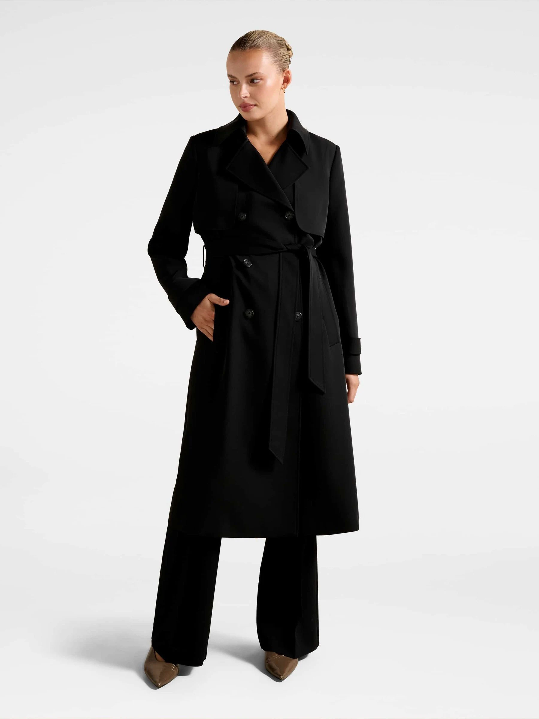 Forever New Delilah Soft Trench Coat