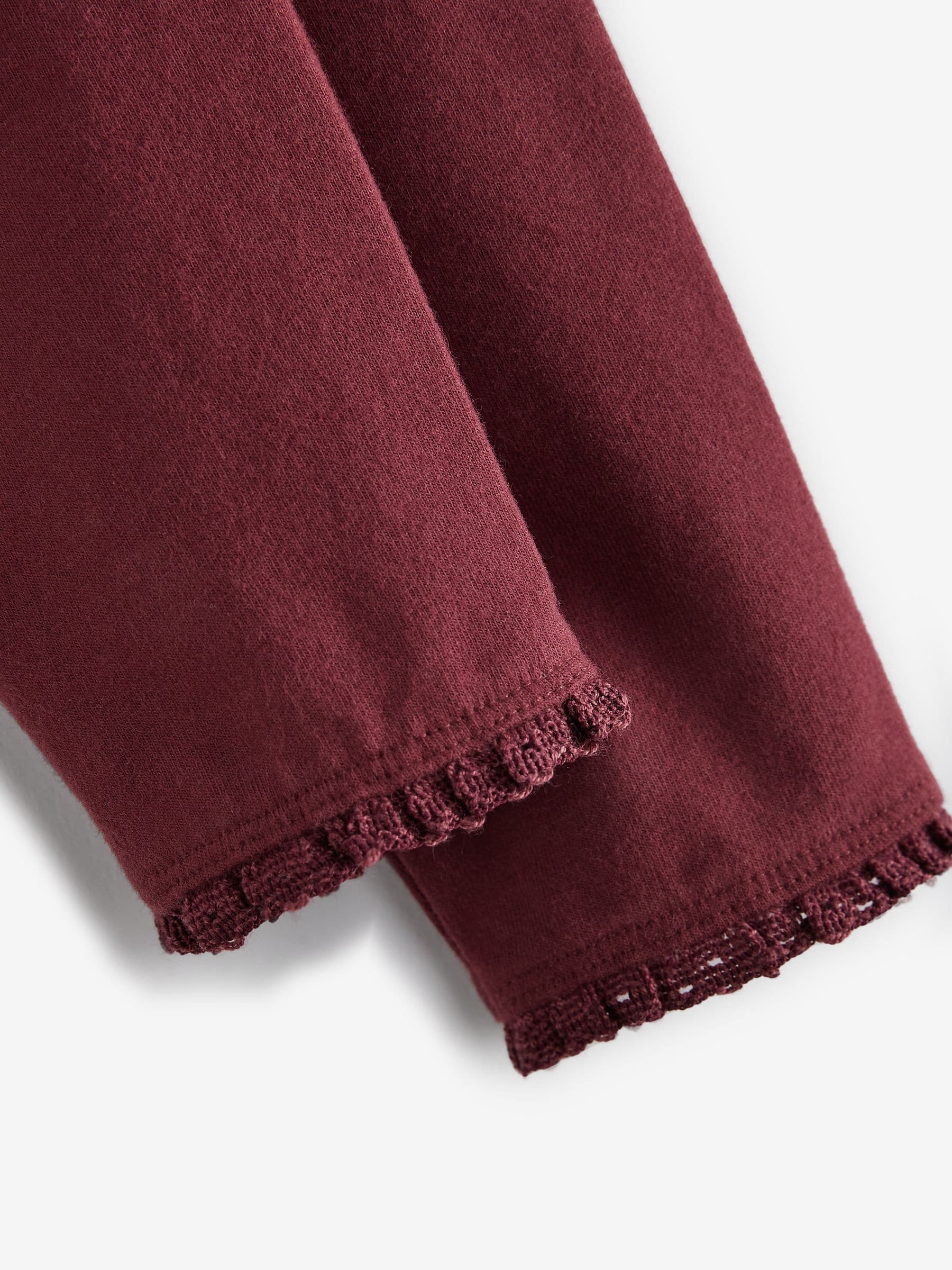Bordeauxrood - Legging (3 mnd-7 jr)