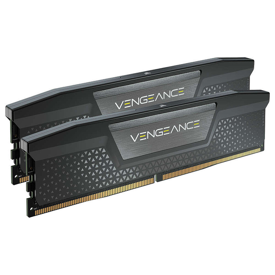 Corsair Vengeance Black - 2 x 16 Go (32 Go) - DDR5 6000 MHz - CL38