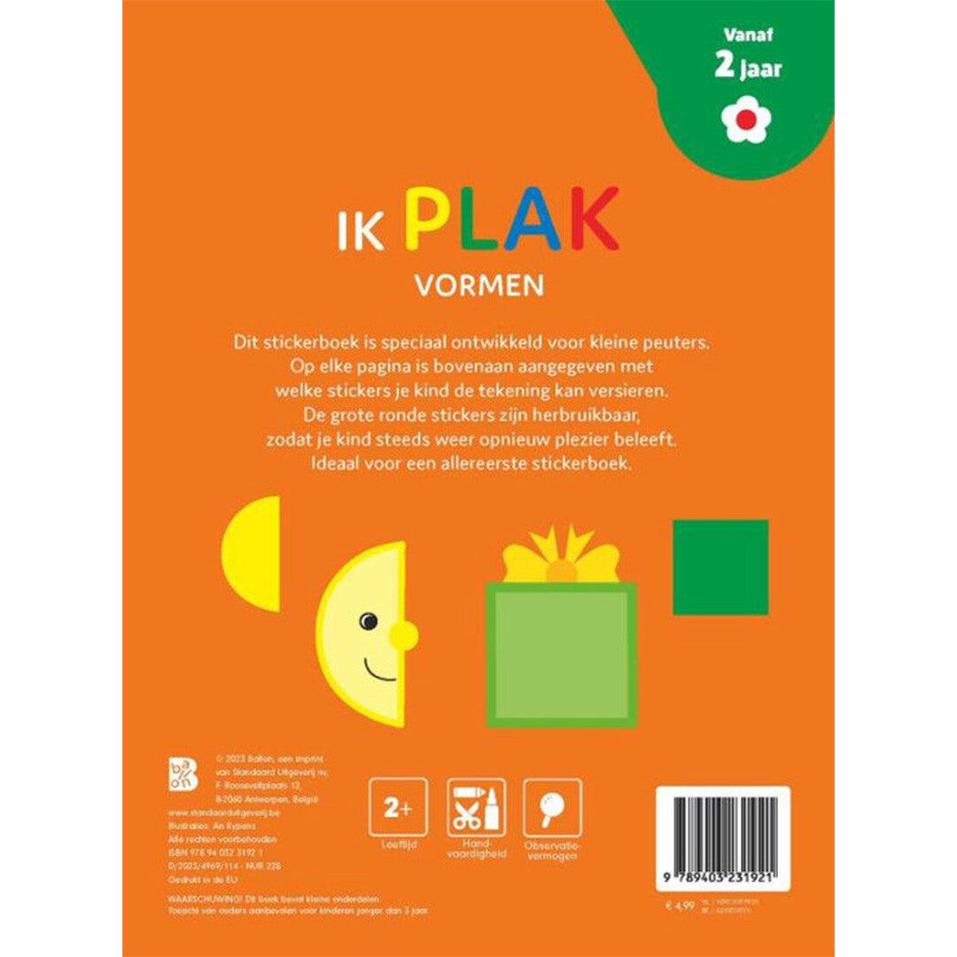 Uitgeverij ballon ik plak, vormen