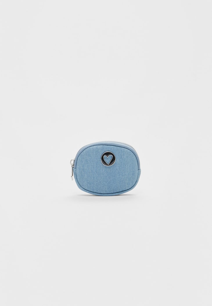 Bolsa oval de brim