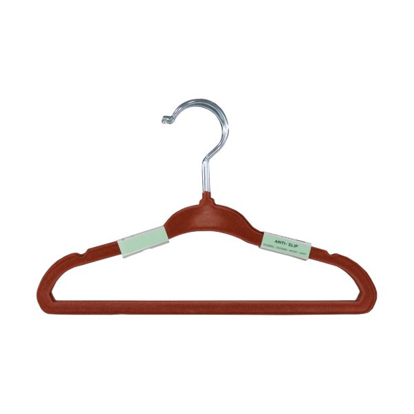 Puck Kledinghanger - Antislip - 6 Stuks - Ecru