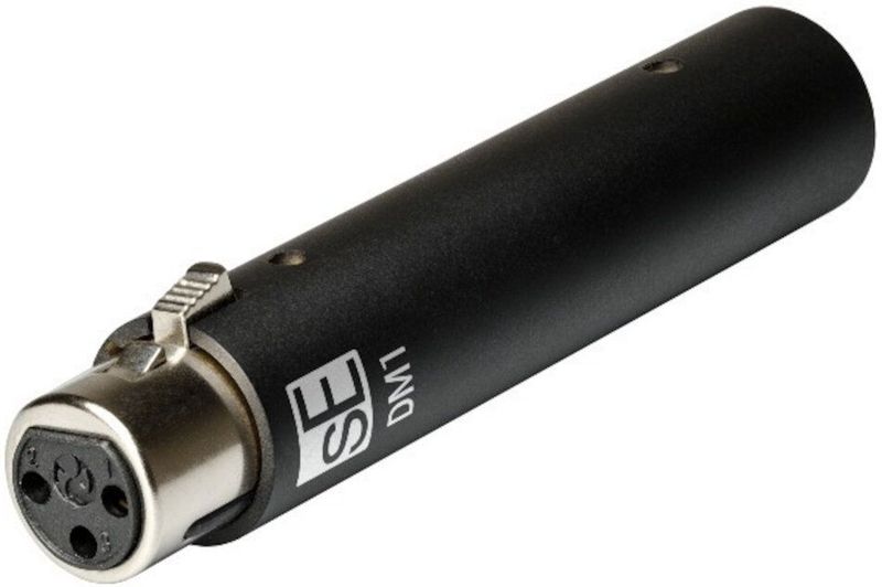 sE electronics - DM1 - Studio Preamp - Zwart - Tot 28dB Versterking