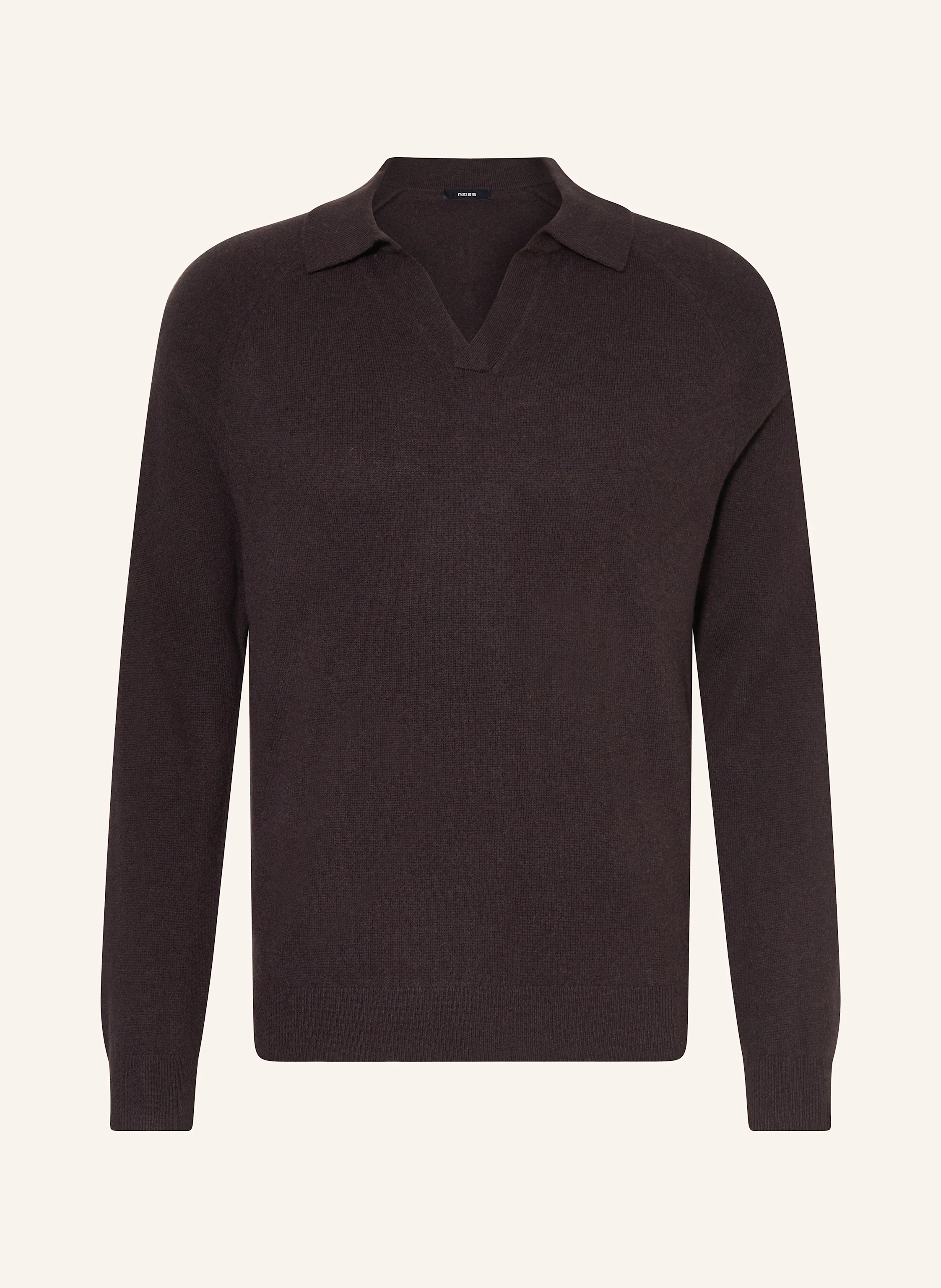REISS Strick-Poloshirt GRANGE