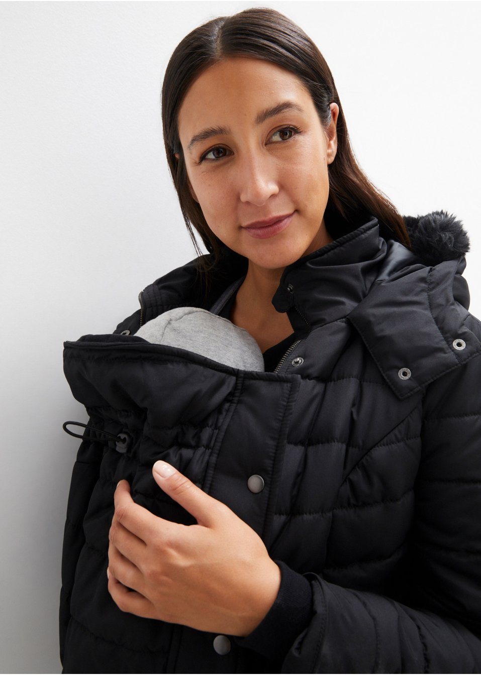 Veste de grossesse et de portage avec ceinture