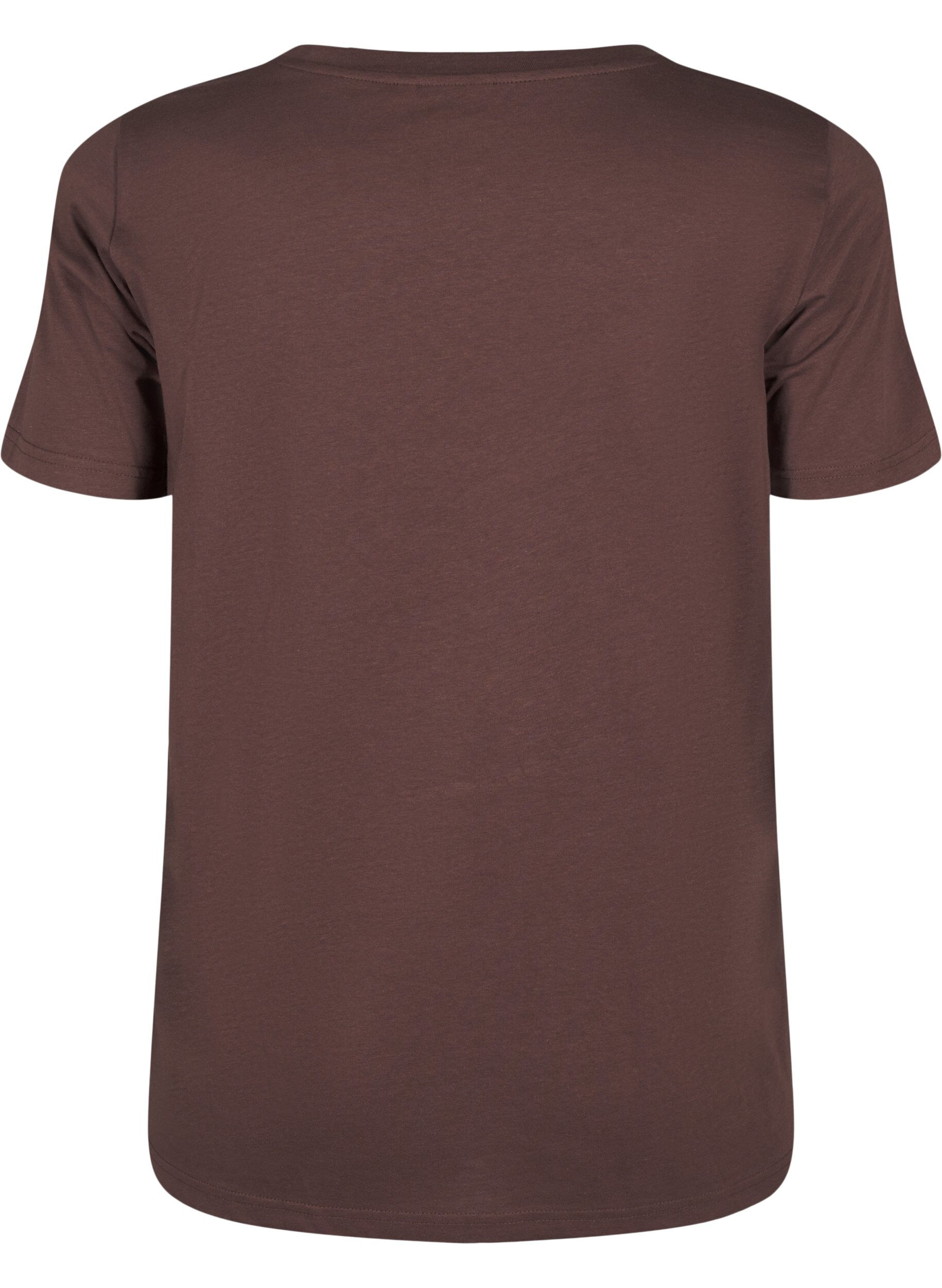 Bomulds t-shirt med print