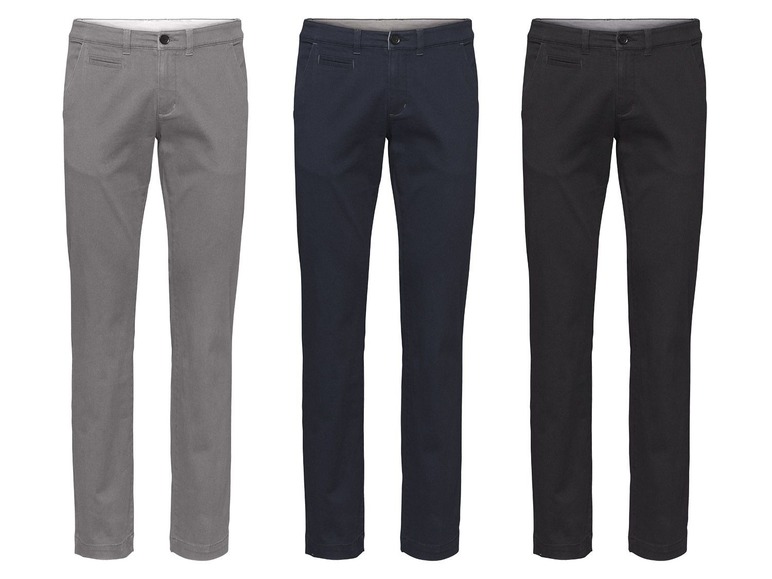 Heren twillbroek straight fit