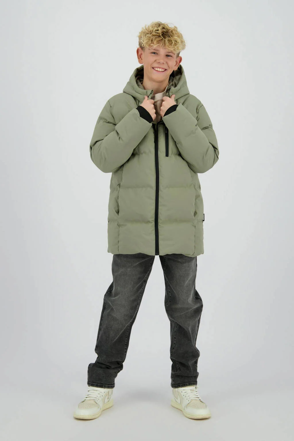 Raizzed parka beige