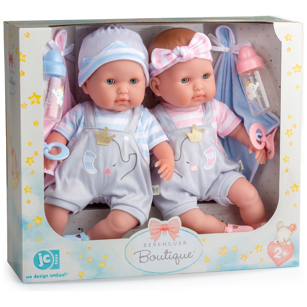 Berenguer Boutique Baby Twins Deluxe Geschenkset