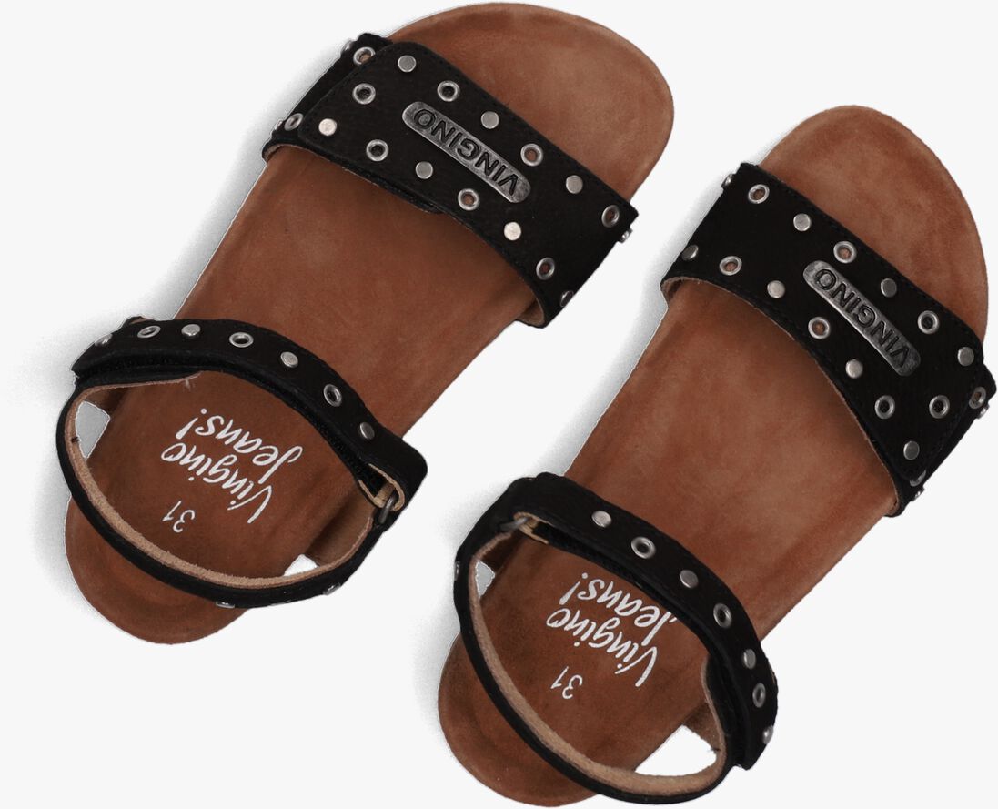 VINGINO zwarte vingino sandalen daizy