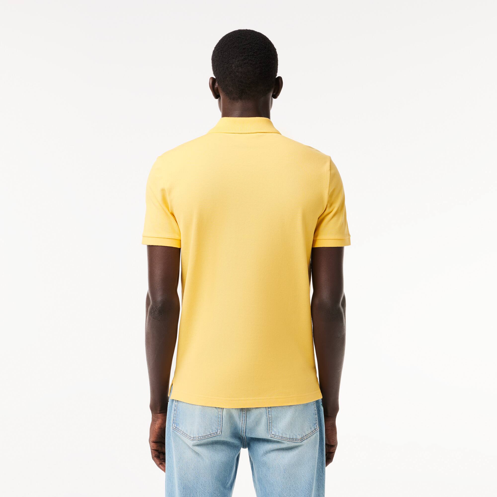 Original L.12.12 Poloshirt aus Petit Piqué Kurze Ärmel - Gelb - Lacoste - Herren