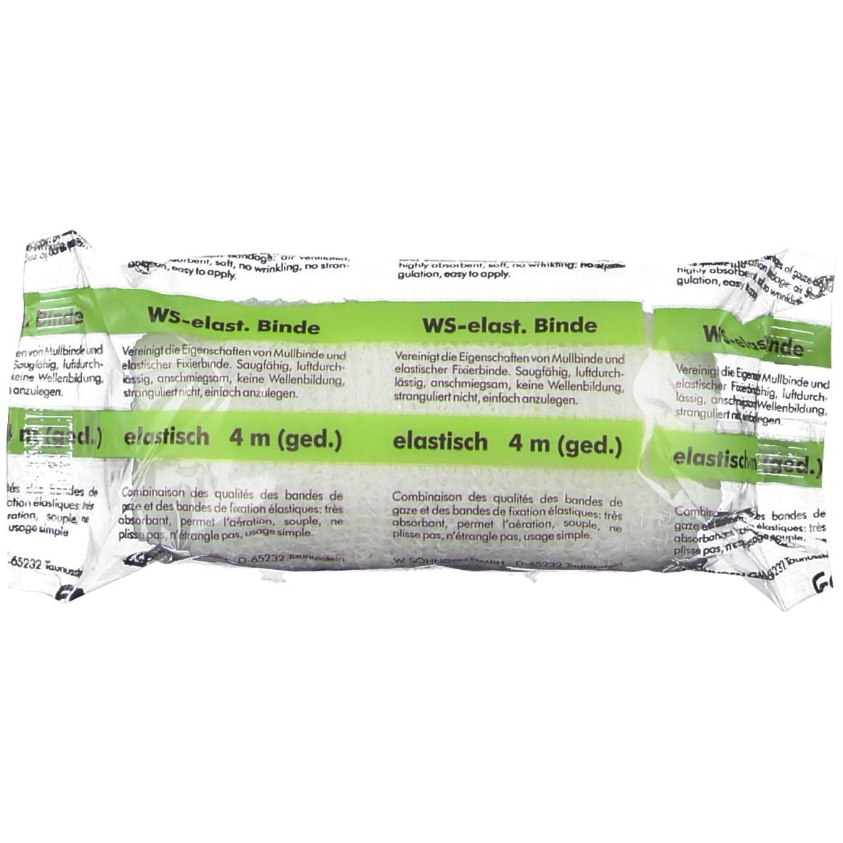 WS-elast. Binde 4 m x 8 cm