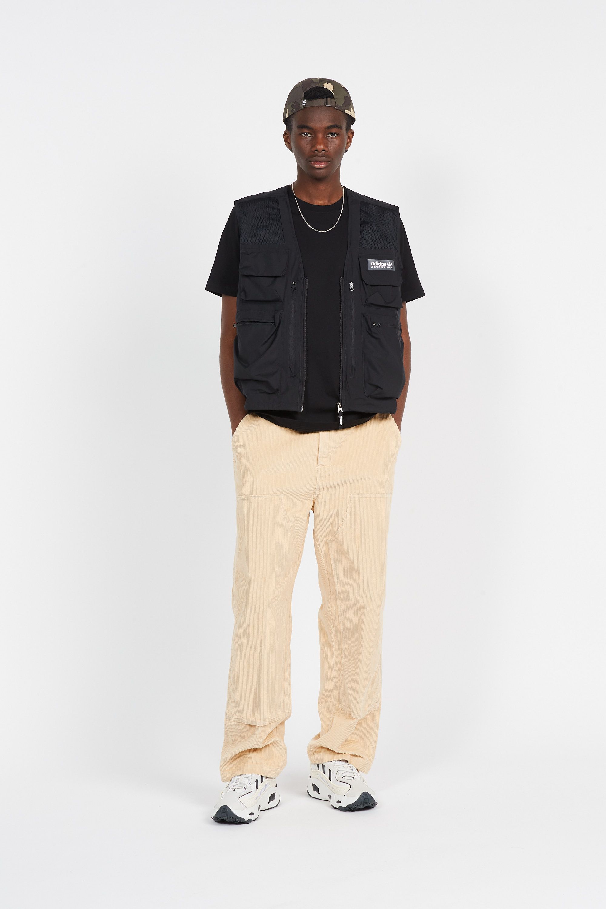ADIDAS Veste sans manches Noir