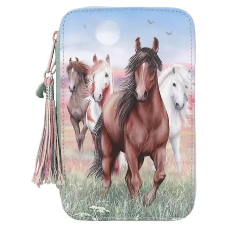 Depesche Miss Melody 3 Fach Federtasche HOOF CLATTER