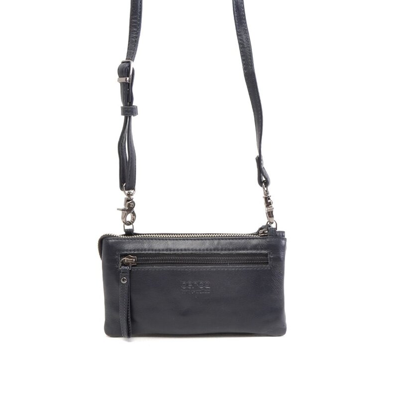 Berba Soft Crossbody Tas Navy