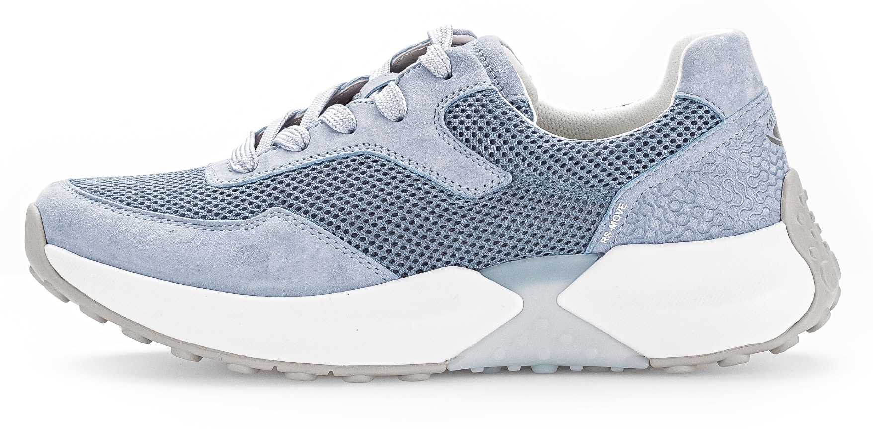 Gabor Rollingsoft Keilsneaker  , Freizeitschuh, Halbschuh, Schnürschuh mit Logoschriftzug