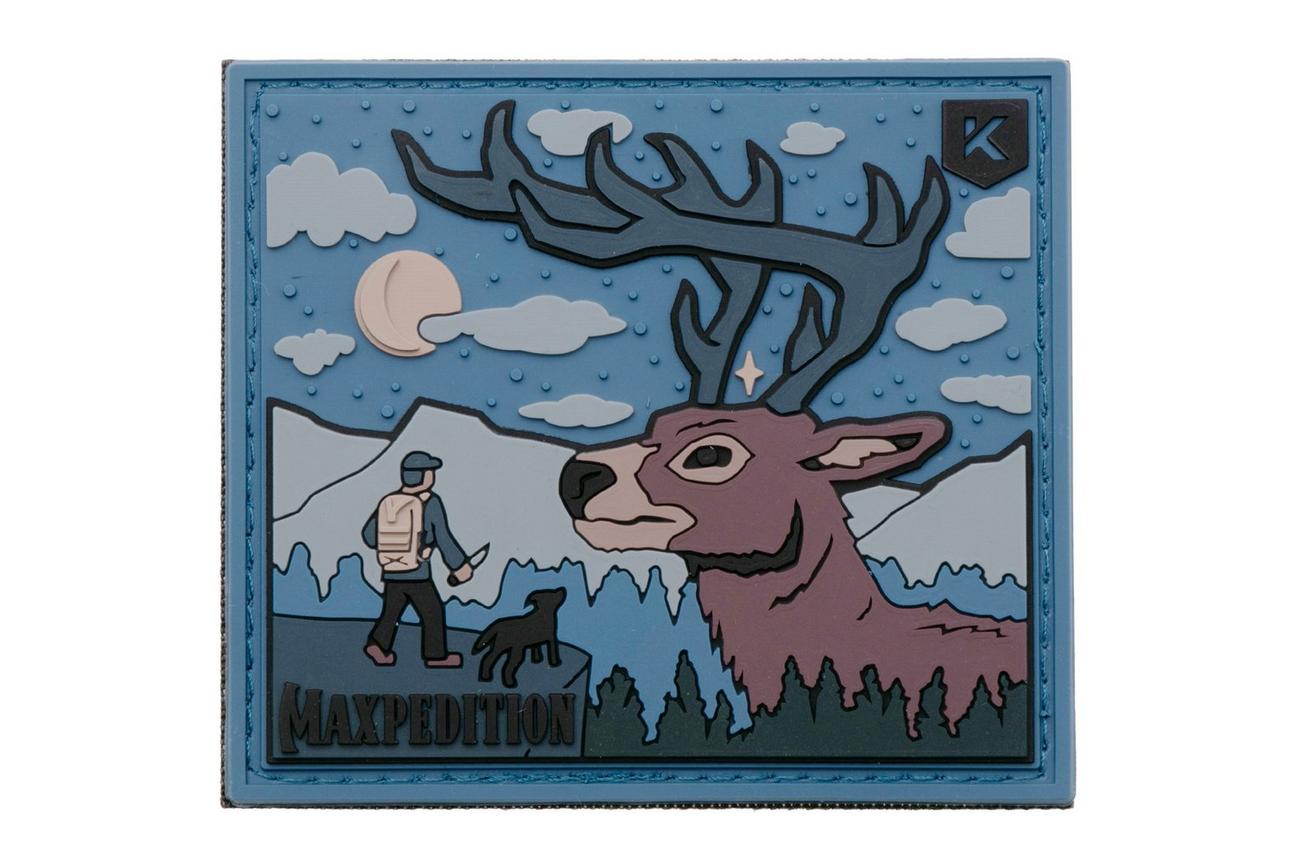 Maxpedition HBRTD Hubertus 3D Morale Patch FULL COLOUR, patch, Knivesandtools Exclusive