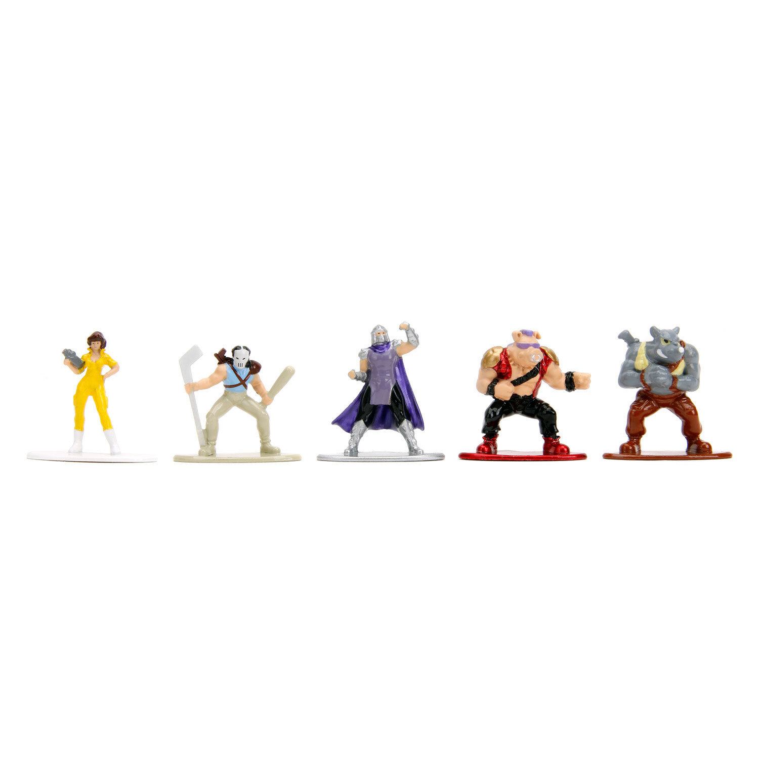 Jada Metalfigs Die-Cast Teenage Mutant Ninja Turtles Wave 1, 18st.