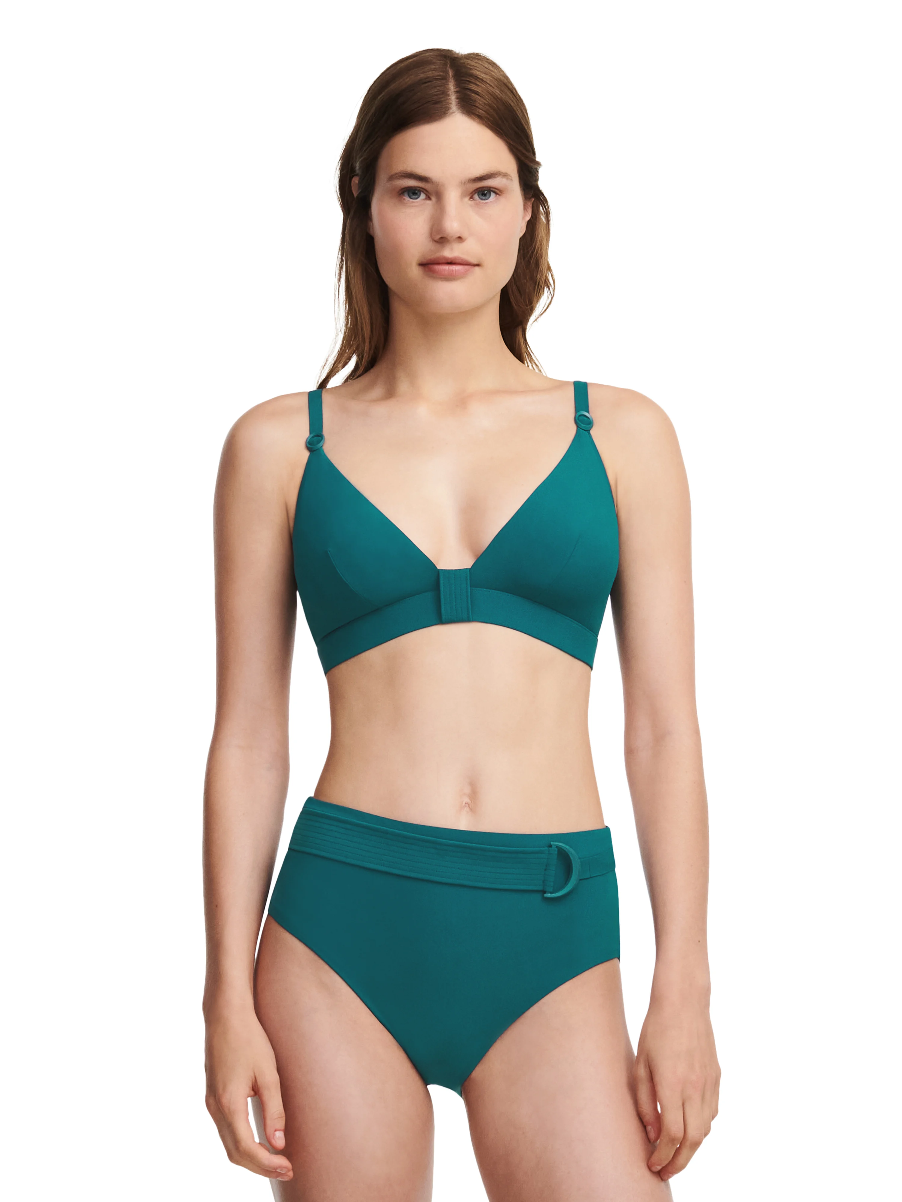 CELESTIAL - Haut de maillot de bain triangle bretelles multi-positions | Vert