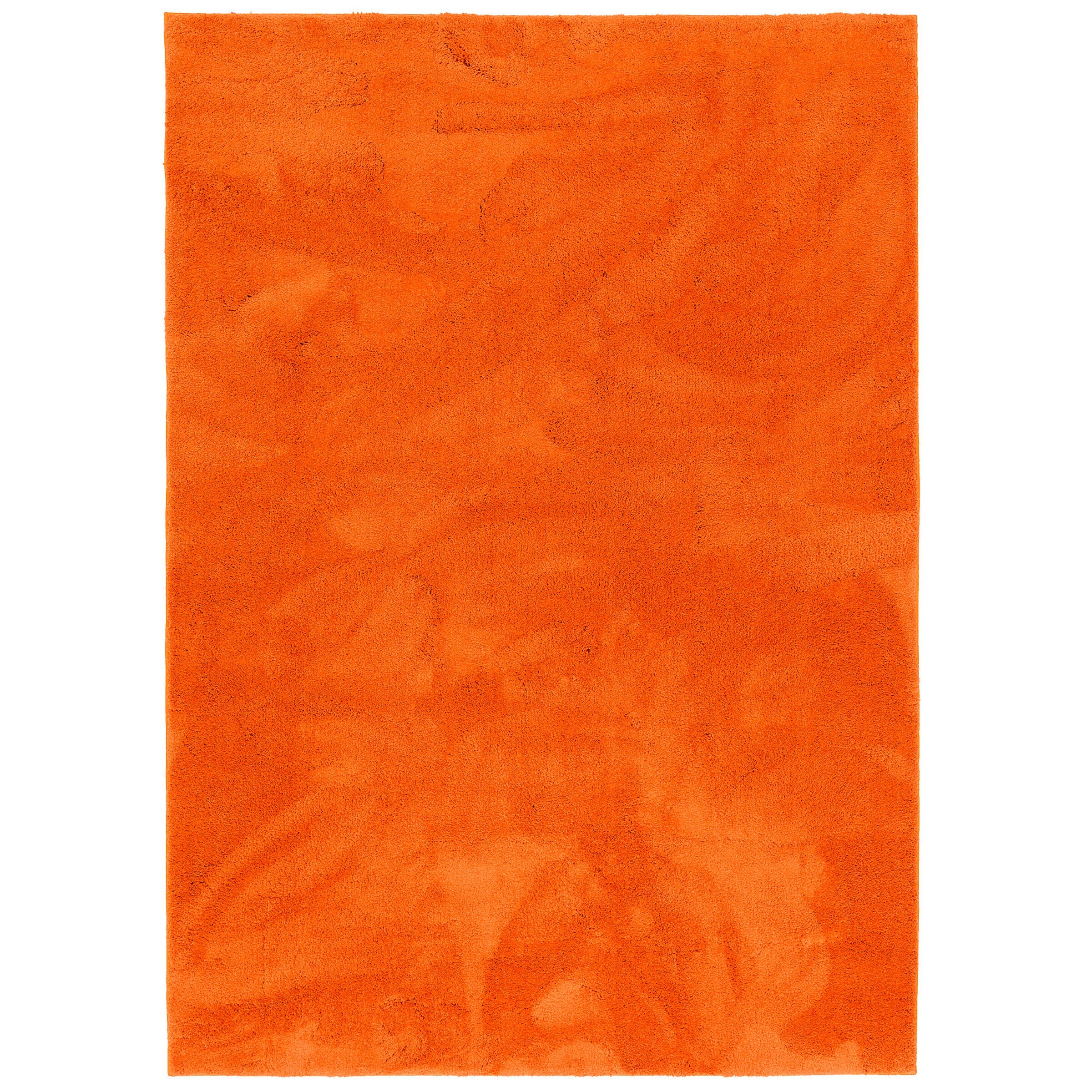 Pergamon Kinderteppich Super Soft Hochflor Silky Kids Orange