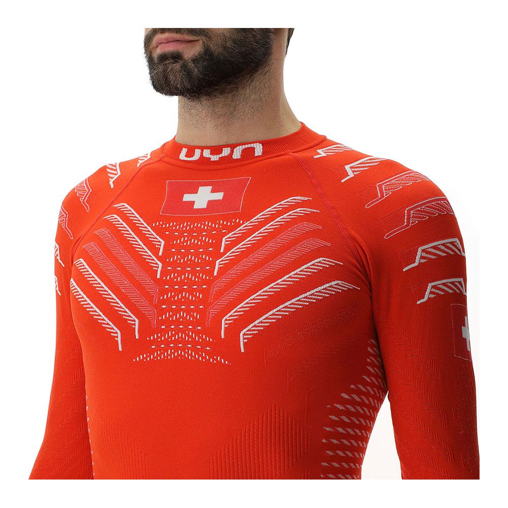 Uyn NATYON 3.0 SWITZERLAND - Sous-couche Homme switzerland