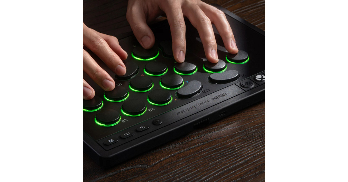 8BitDoArcade Controller for Xbox  (Zwart, 2.4 GHz / USB, Xbox Series X|S, Xbox One, Pc)