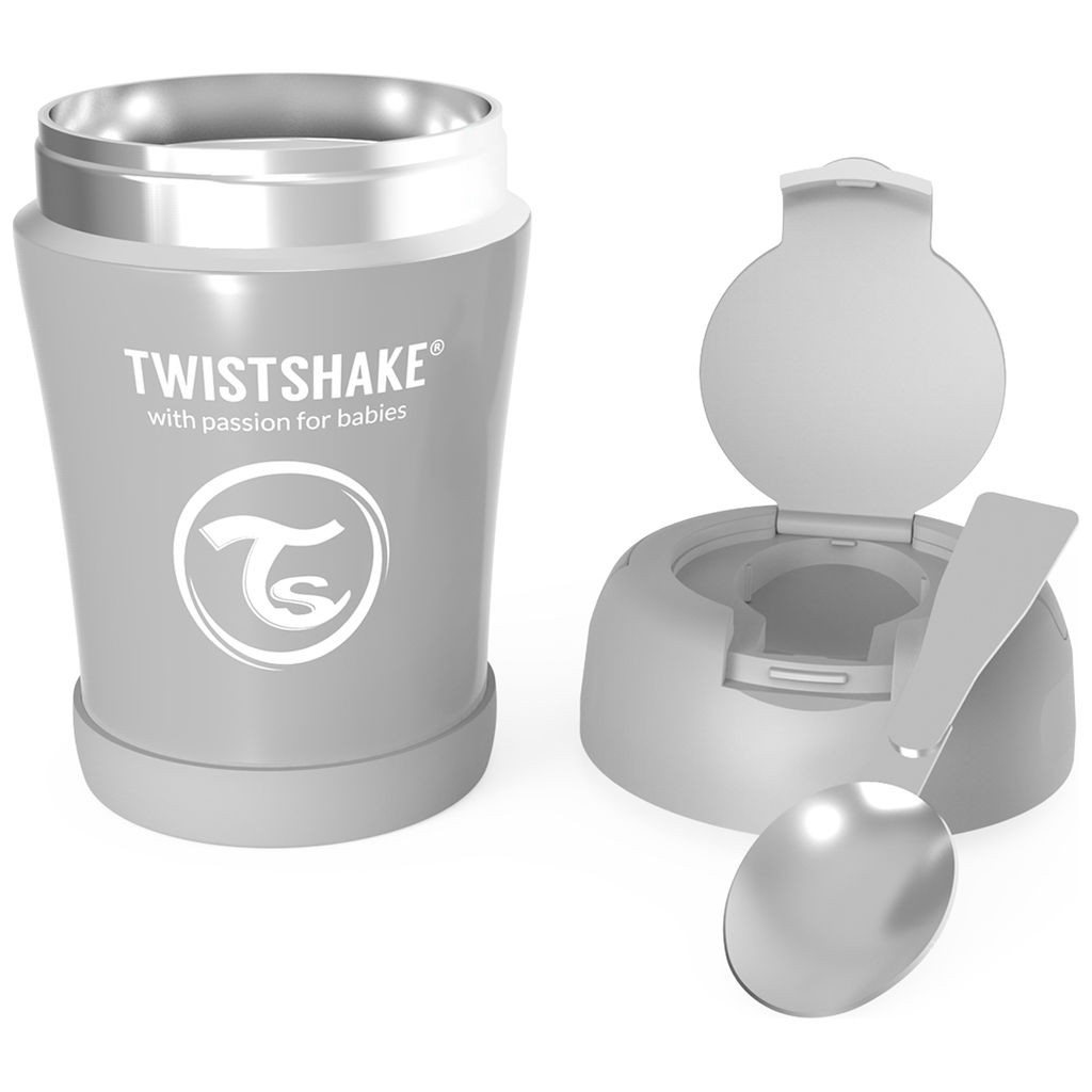 TwistshakeTwistshake   Edelstahl Vorratsbehälter pastel grey