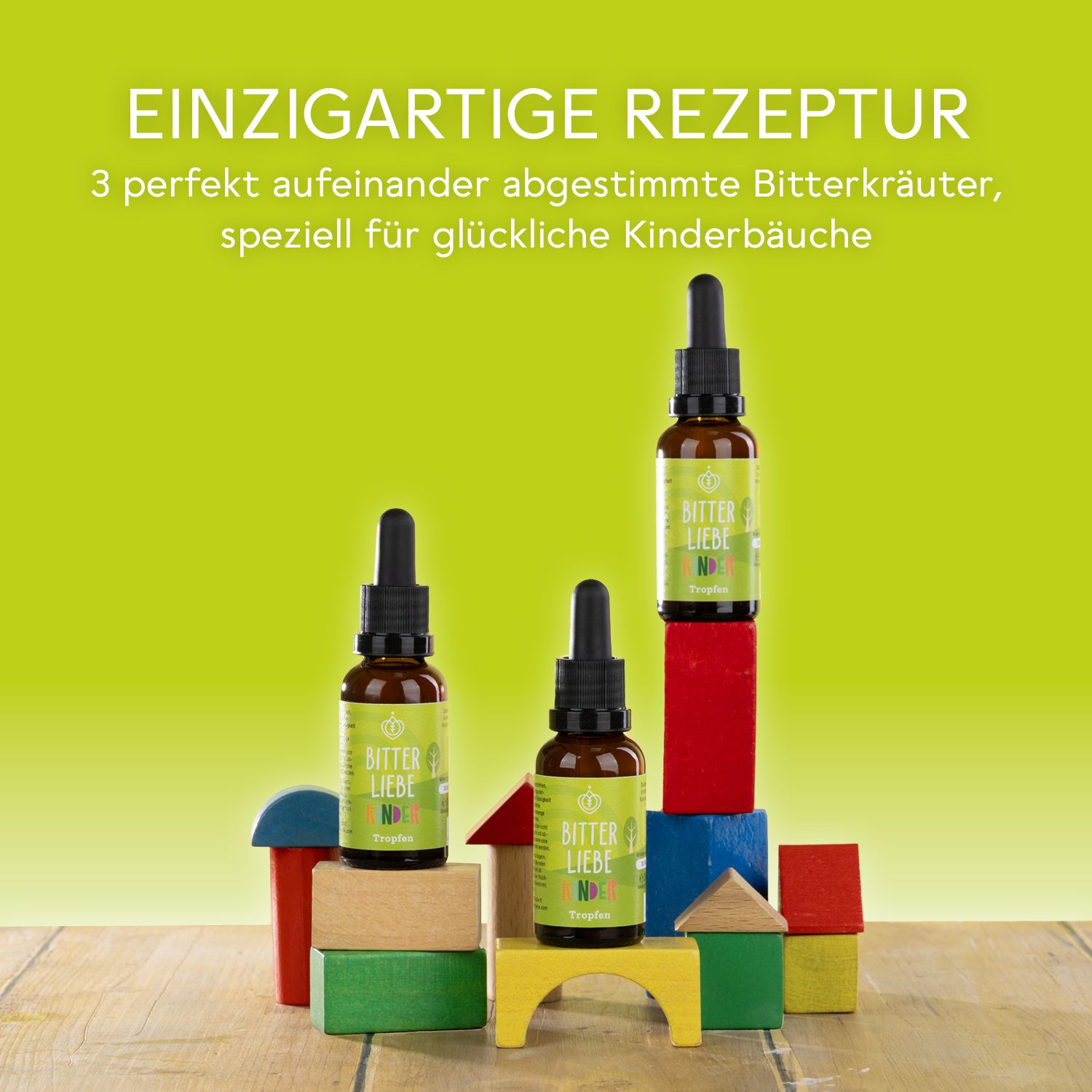 BitterLiebe Kinder Tropfen - kinderfreundliche Bittertropfen