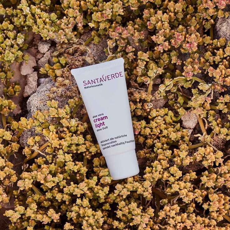 Aloe Vera creme light ohne Duft, 30 ml