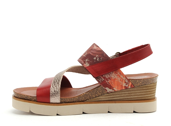 Dorking nu pieds talons femme d8786txelv rouge