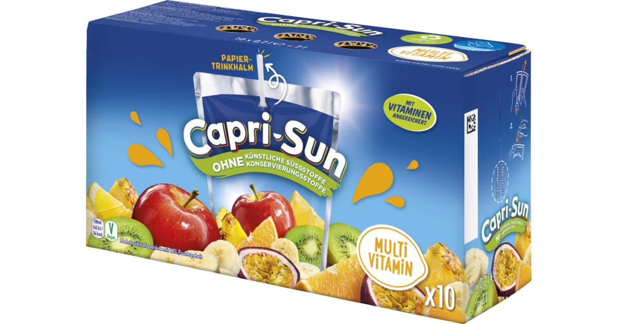 Capri-Sun Multivitamin 10x 0,2 Liter (Einweg)