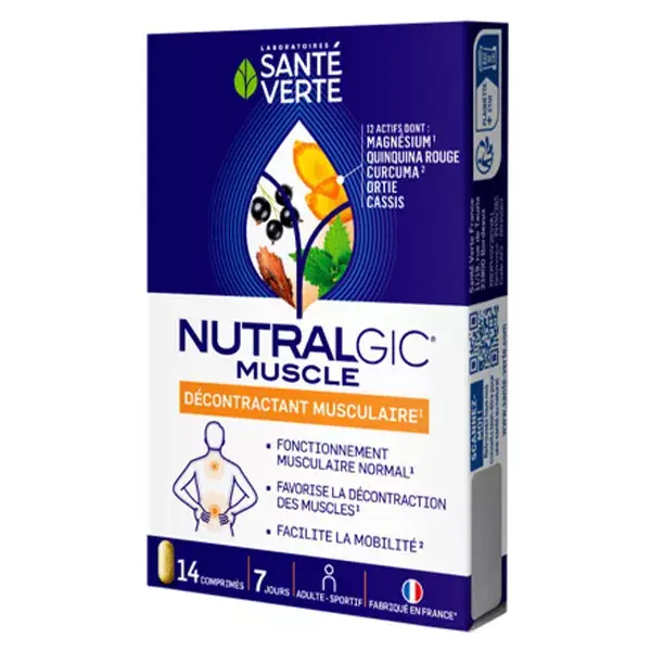 Santé Verte Nutralgic Músculos 14 comprimidos