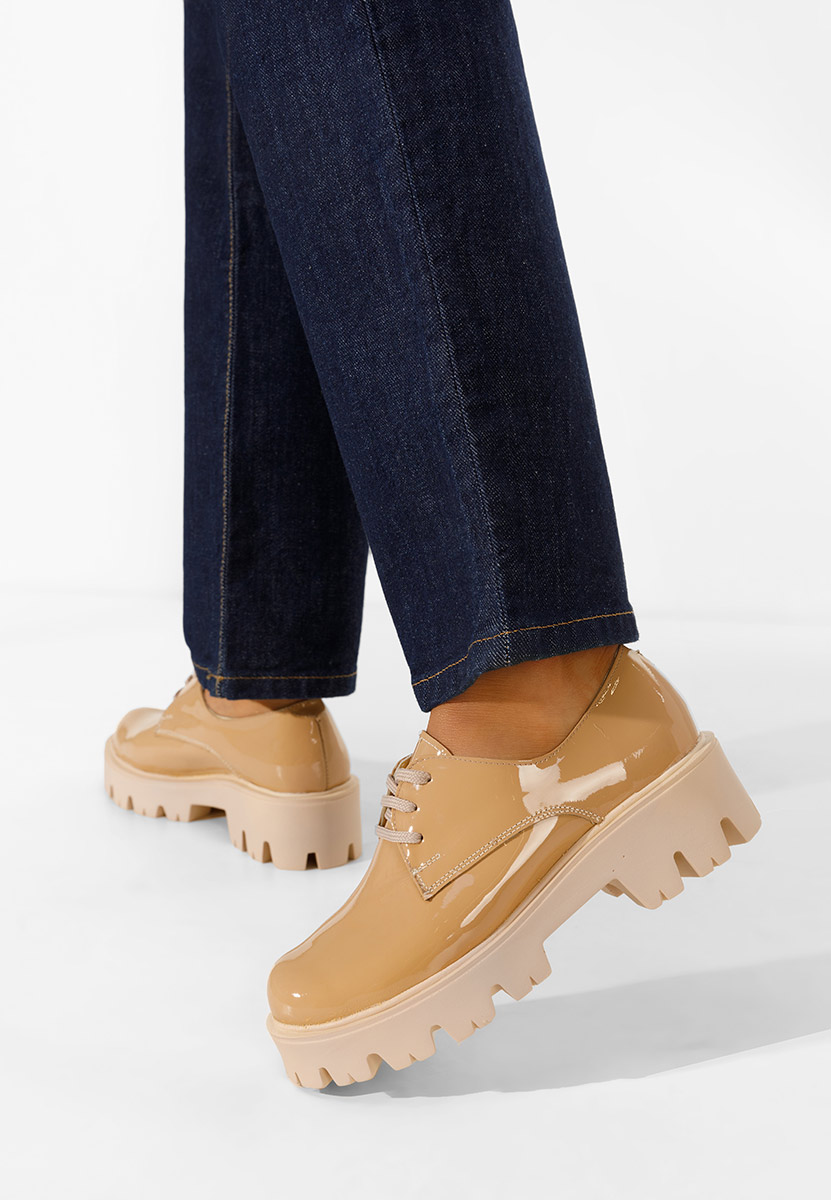 Chaussures casual femme chameau Iruela