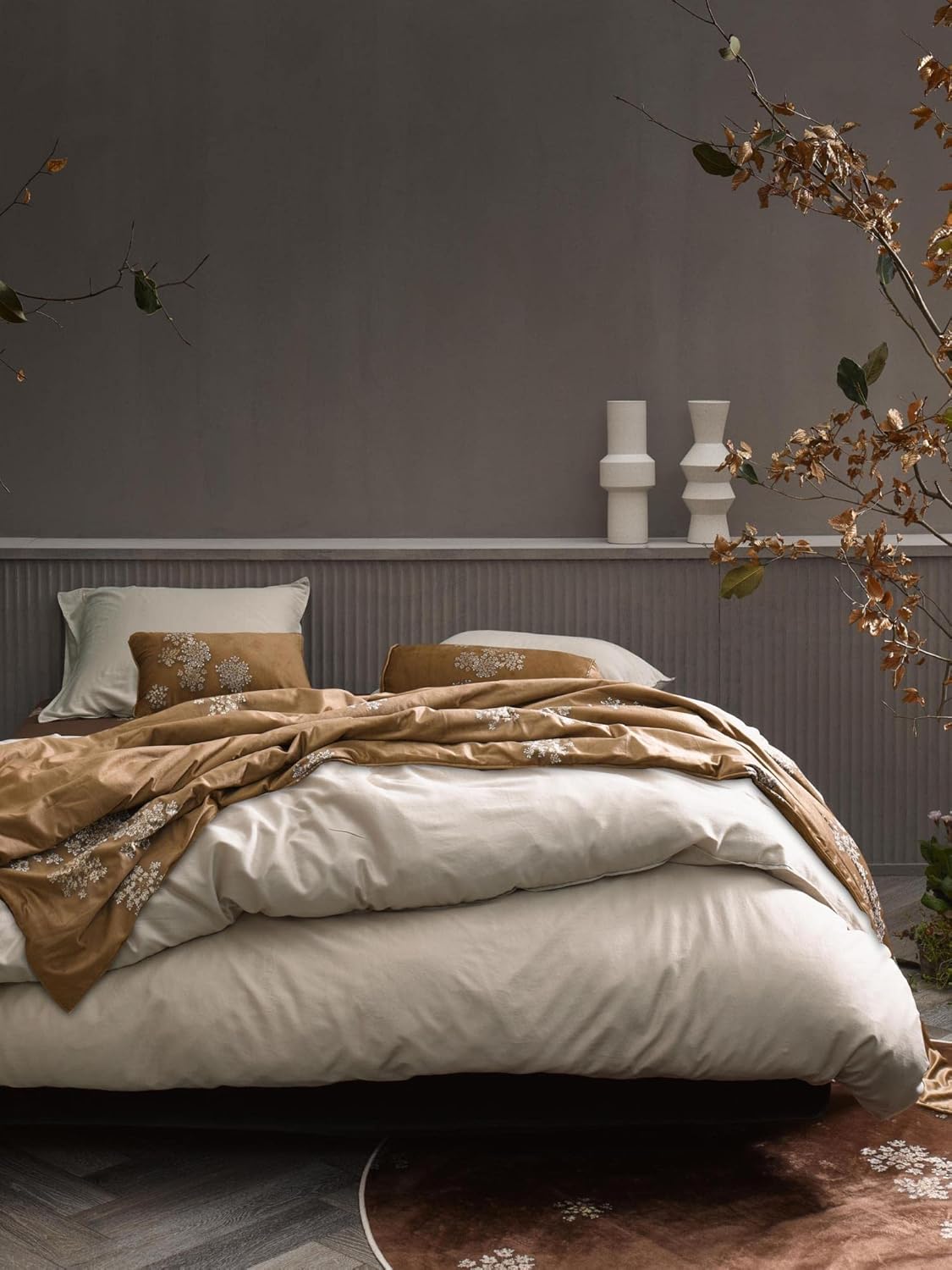 ESSENZA Tagesdecke Lauren Cinnamon 240x100 cm