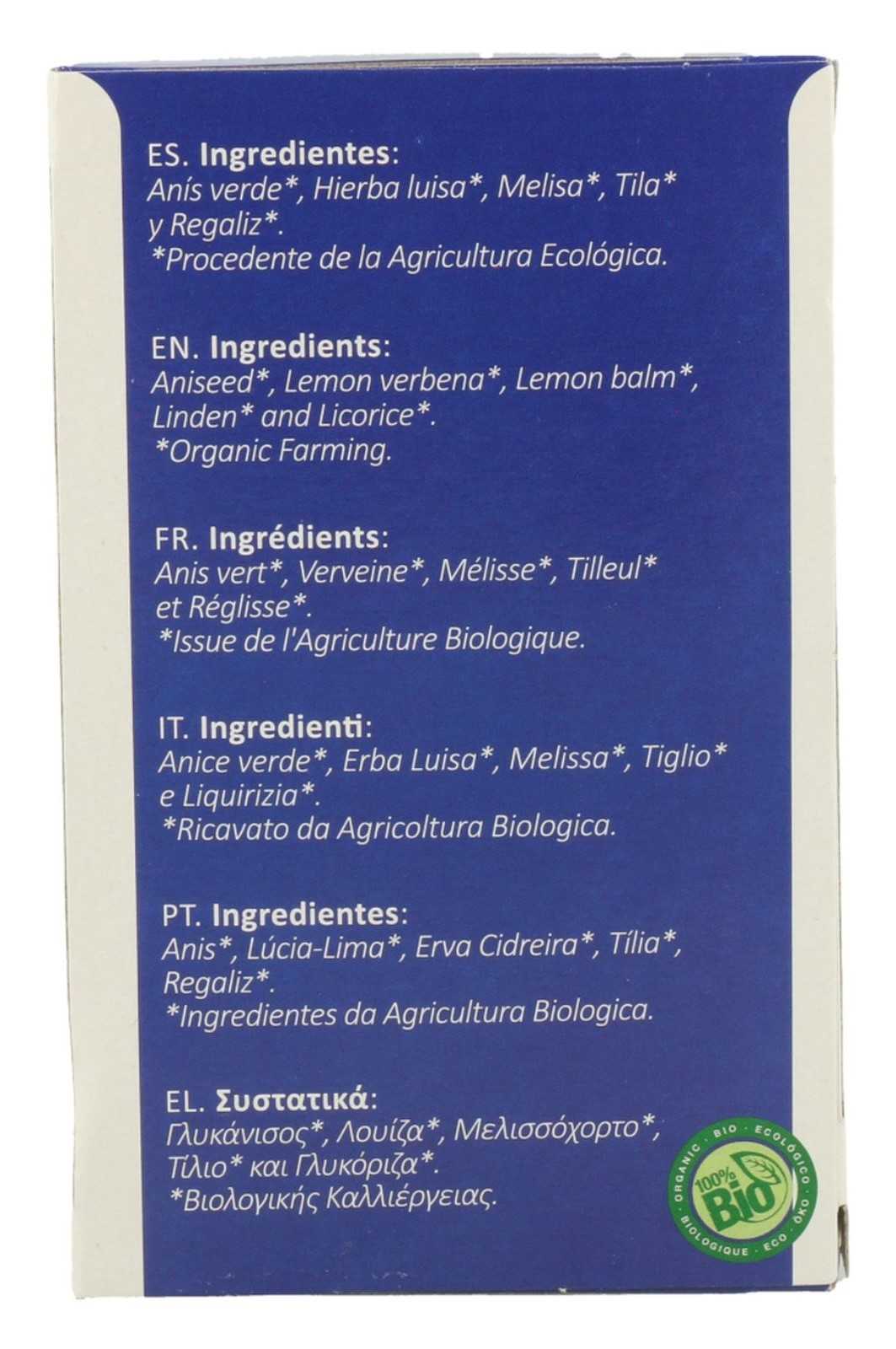 Chá de ervas Artemis Bio Bio Sleep-T, 20 sachês