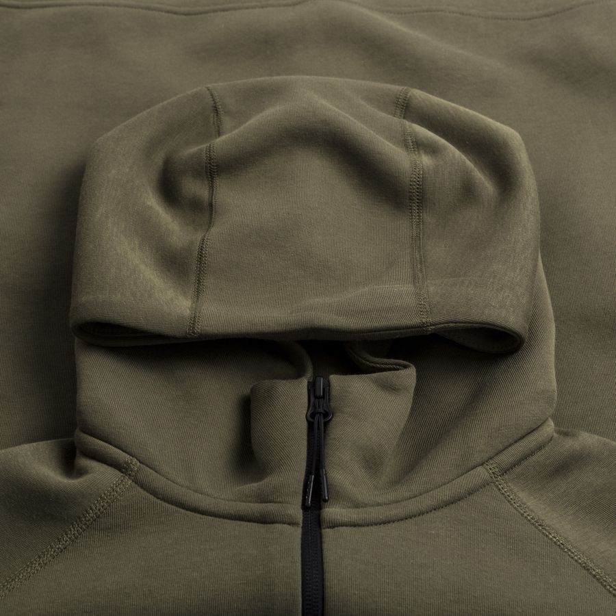 Nike Sweat à Capuche NSW Tech Fleece 24 FZ - Vert/Noir