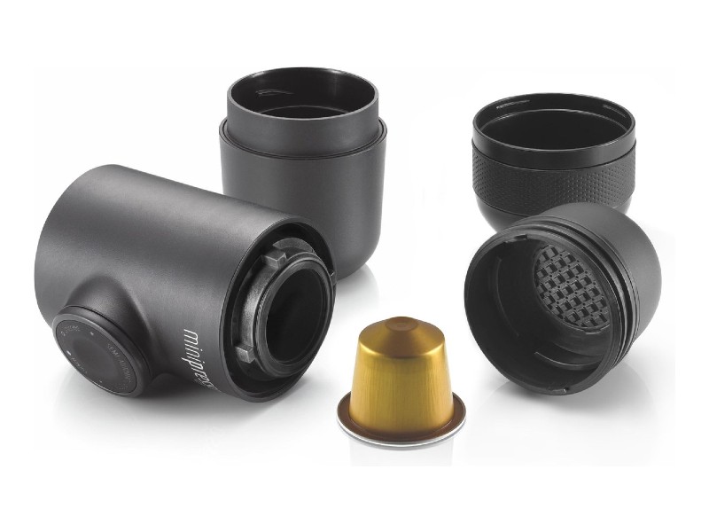 Wacaco Minipresso NS zwarte portable espresso machine
