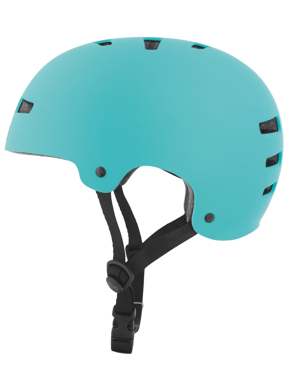 TSG Evolution Solid Color Helmet flat petrol
