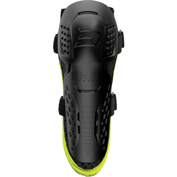 Shot - Coudières Optimal 2.0 Noir / Jaune fluo