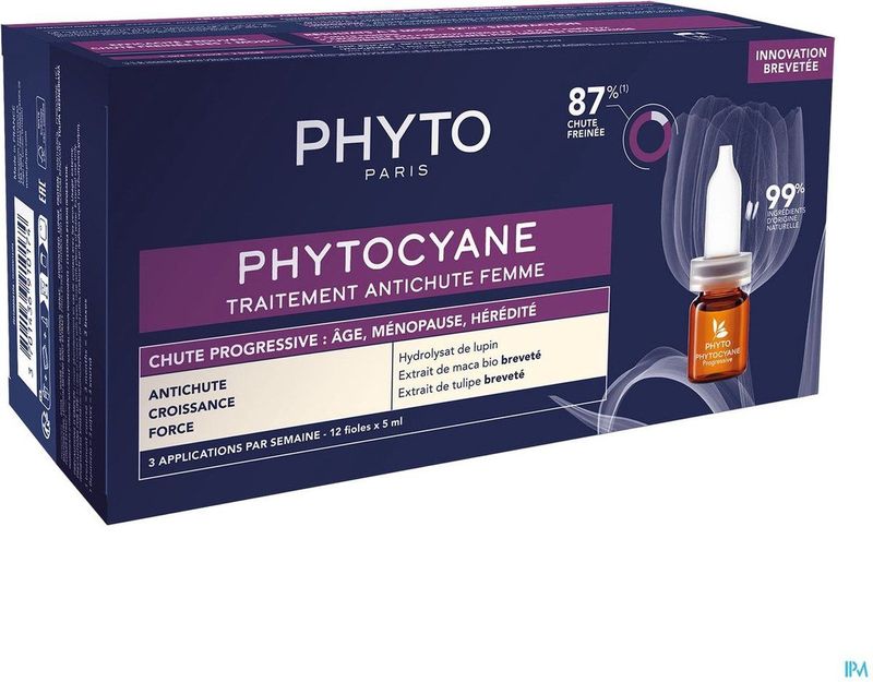 Phyto - Phytocyane - Haargroeimiddel - 12x5ml