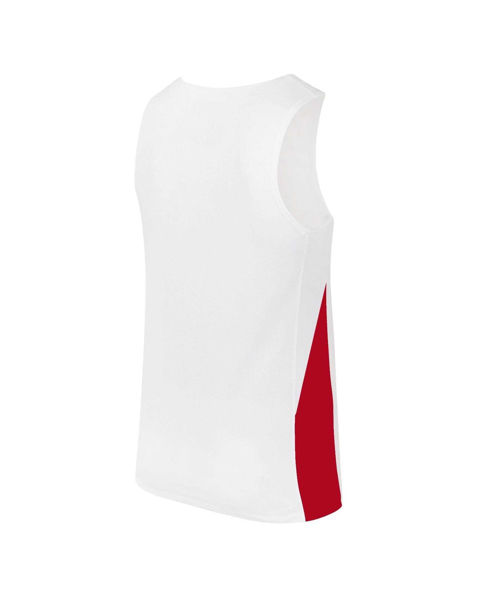 Maillot de basket Nike Team Blanc & Rouge pour enfant