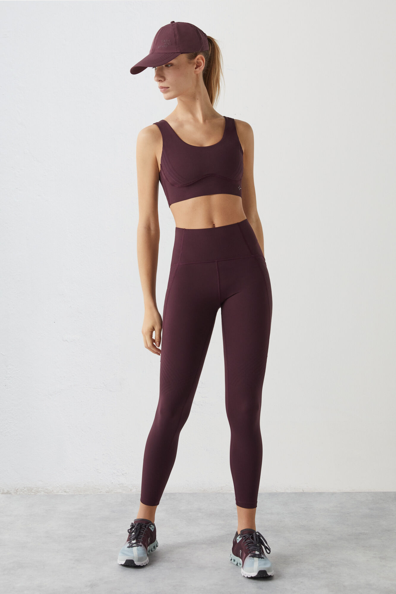 Leggings Power Sculpt roxas - rosa