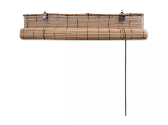 Store enrouleur bambou brun bambou marron 220 x 150 x 220 cm 4102150