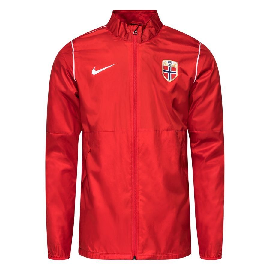 NFF Nike Veste de Pluie Imperméable Park 20 - Rouge/Blanc